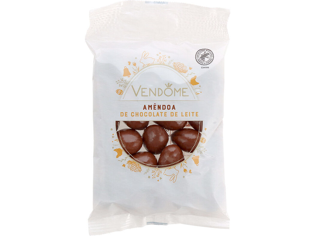 AMENDOA VENDOME CHOCOLATE DE LEITE 120G
