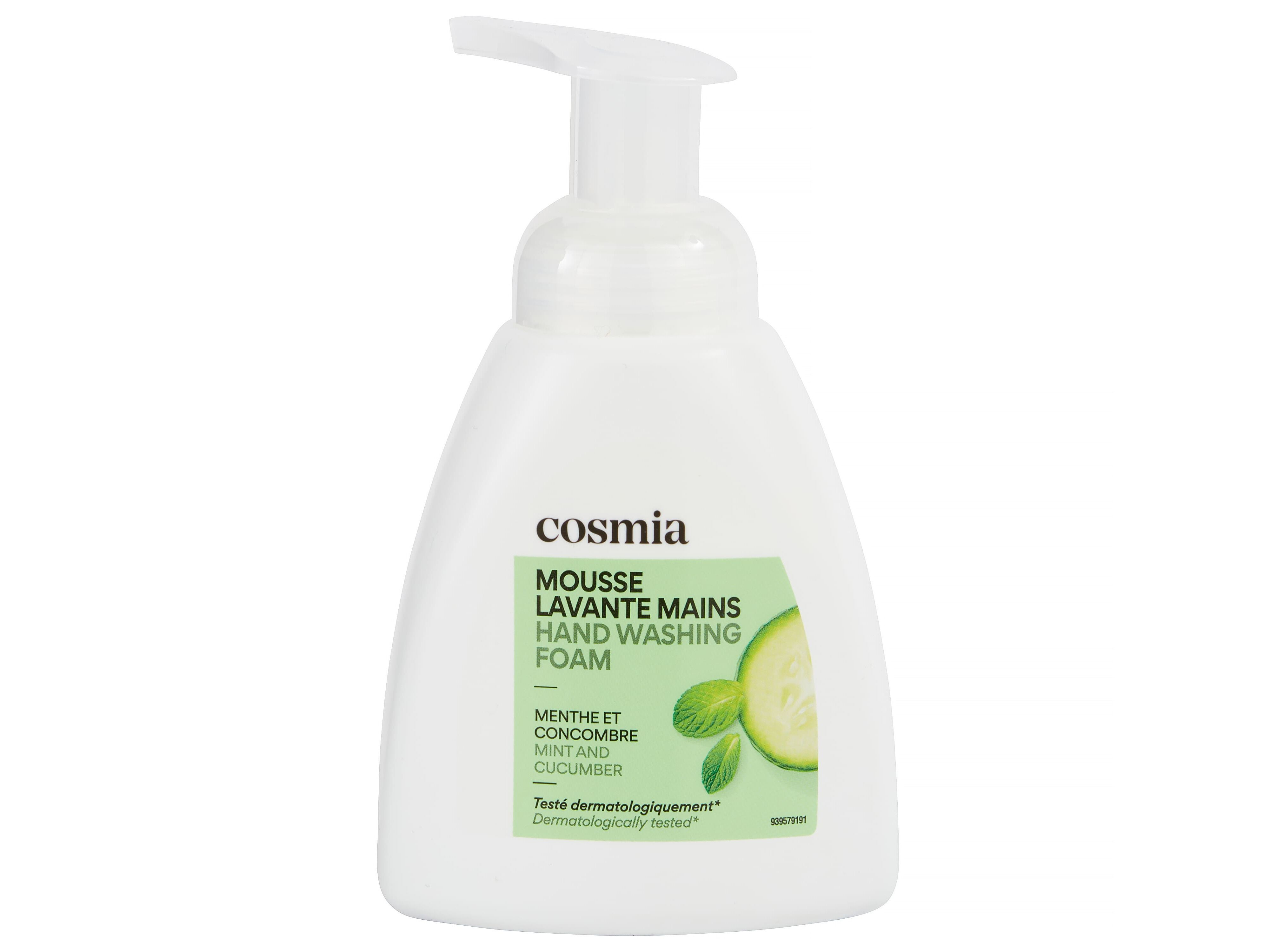 SABONETE EM ESPUMA COSMIA HORTEL&Atilde; E PEPINO 300ML image number 0