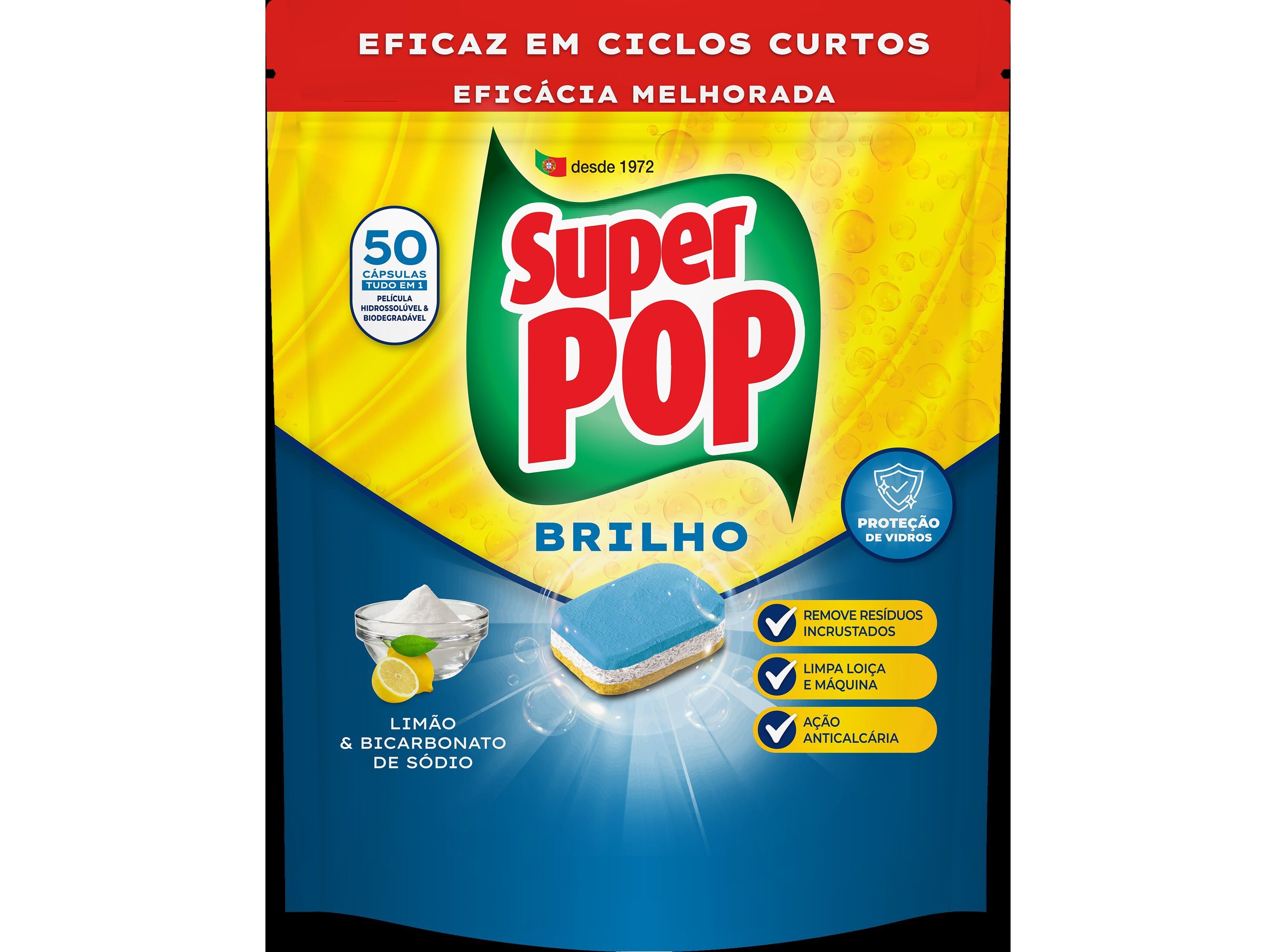 DETERGENTE LOI&Ccedil;A M&Aacute;QUINA SUPER POP BRILHO 50 DOSES image number 0