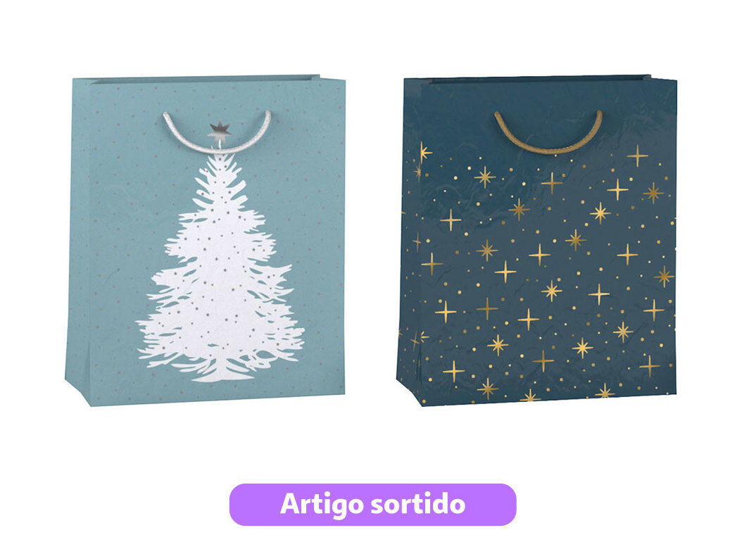 SACO PRESENTE AUCHAN TAMANHO M MODELOS SORTIDOS image number 0