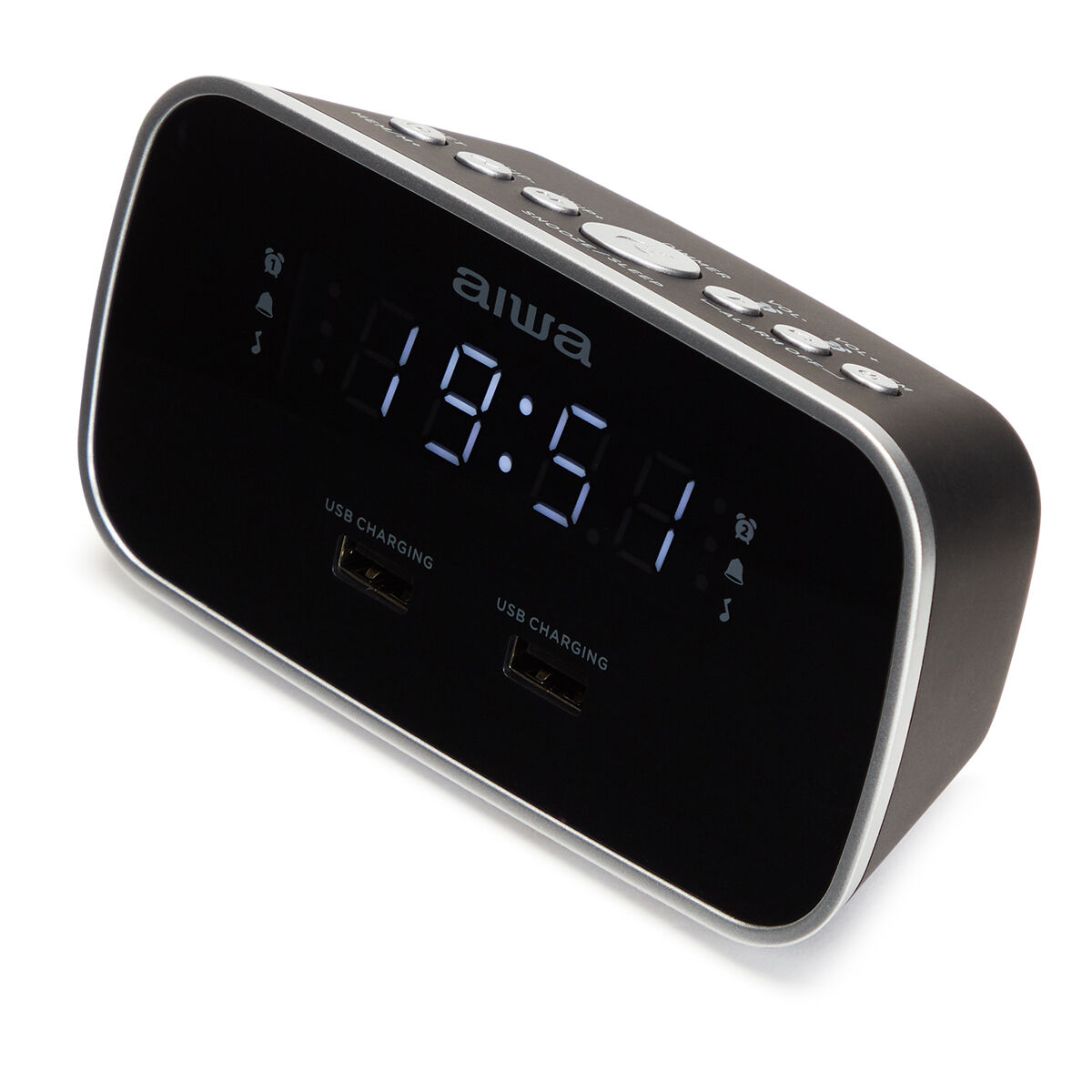 RADIO DESPERTADOR AIWA CRU-19BK PRETO