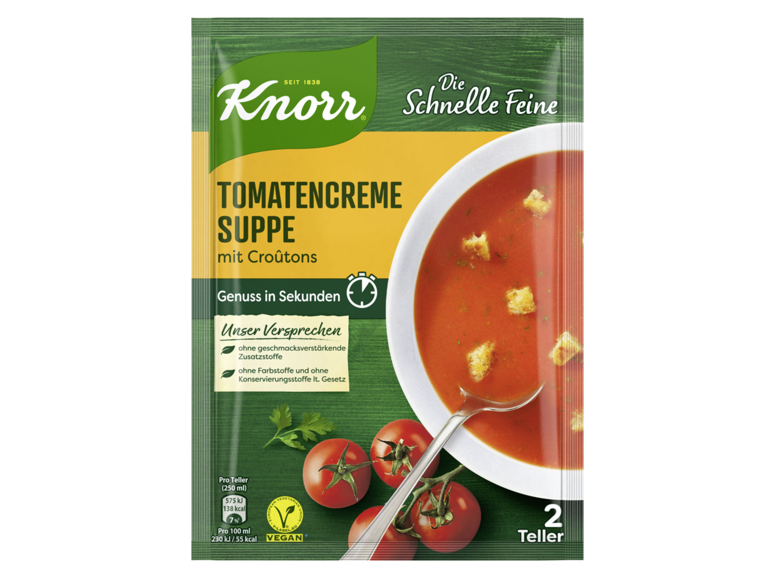 SOPA KNORR TOMATE C/ CROUTONS 65G image number 1