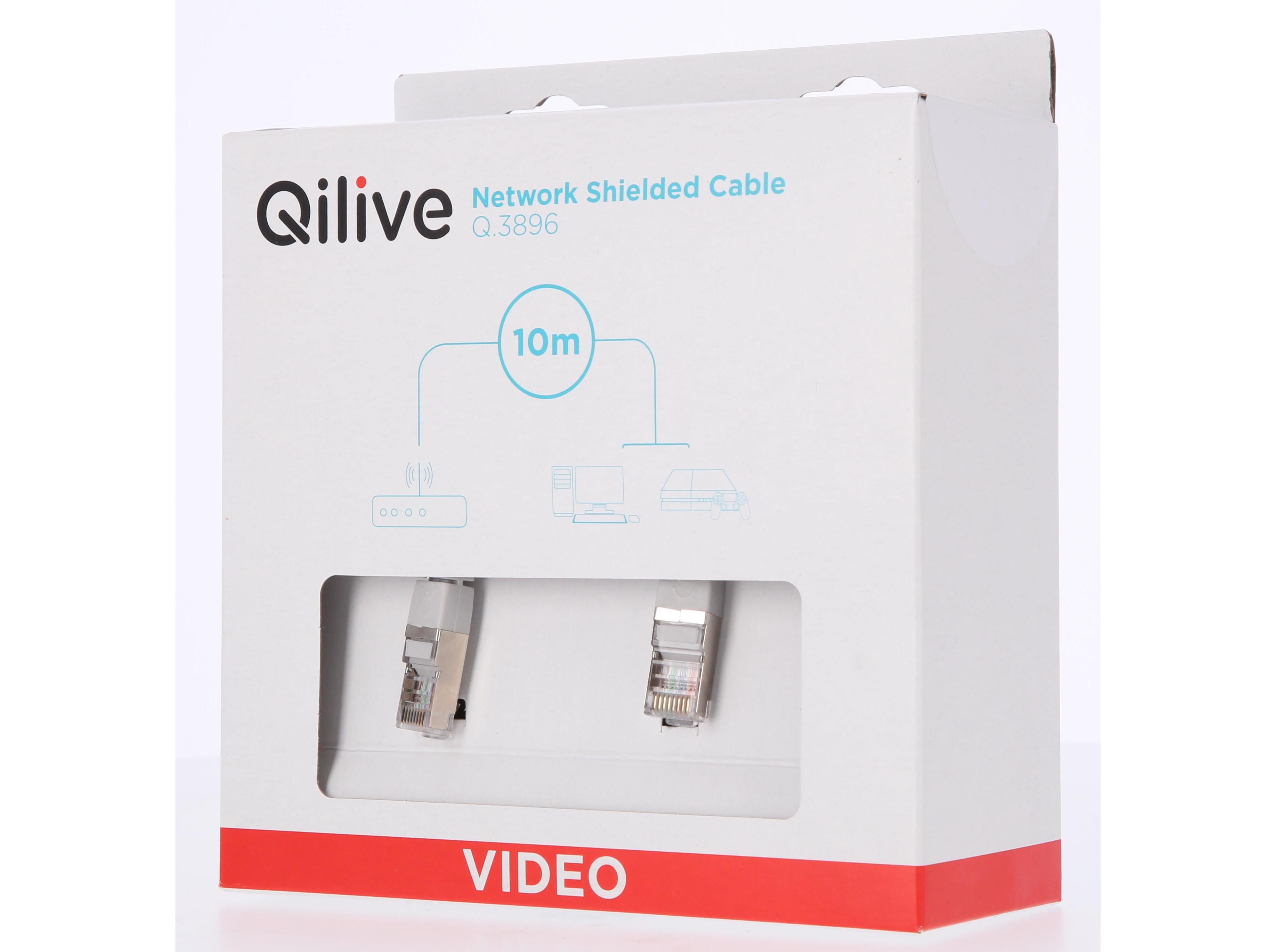 CABO RJ45 QILIVE G4218004 CAT-5E 10MT image number 1