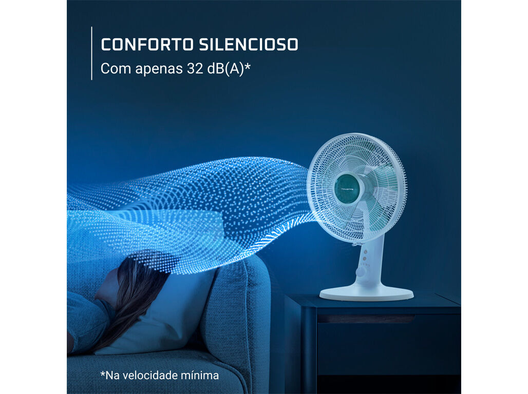 VENTOINHA DE MESA ROWENTA VU2740F0 TURBO SILENCE EXTREME 22 W 30 CM image number 2