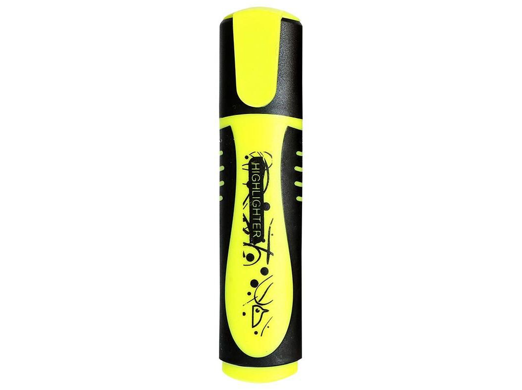 SUBLINHADOR AUCHAN FLUORESCENTE AMARELO image number 2