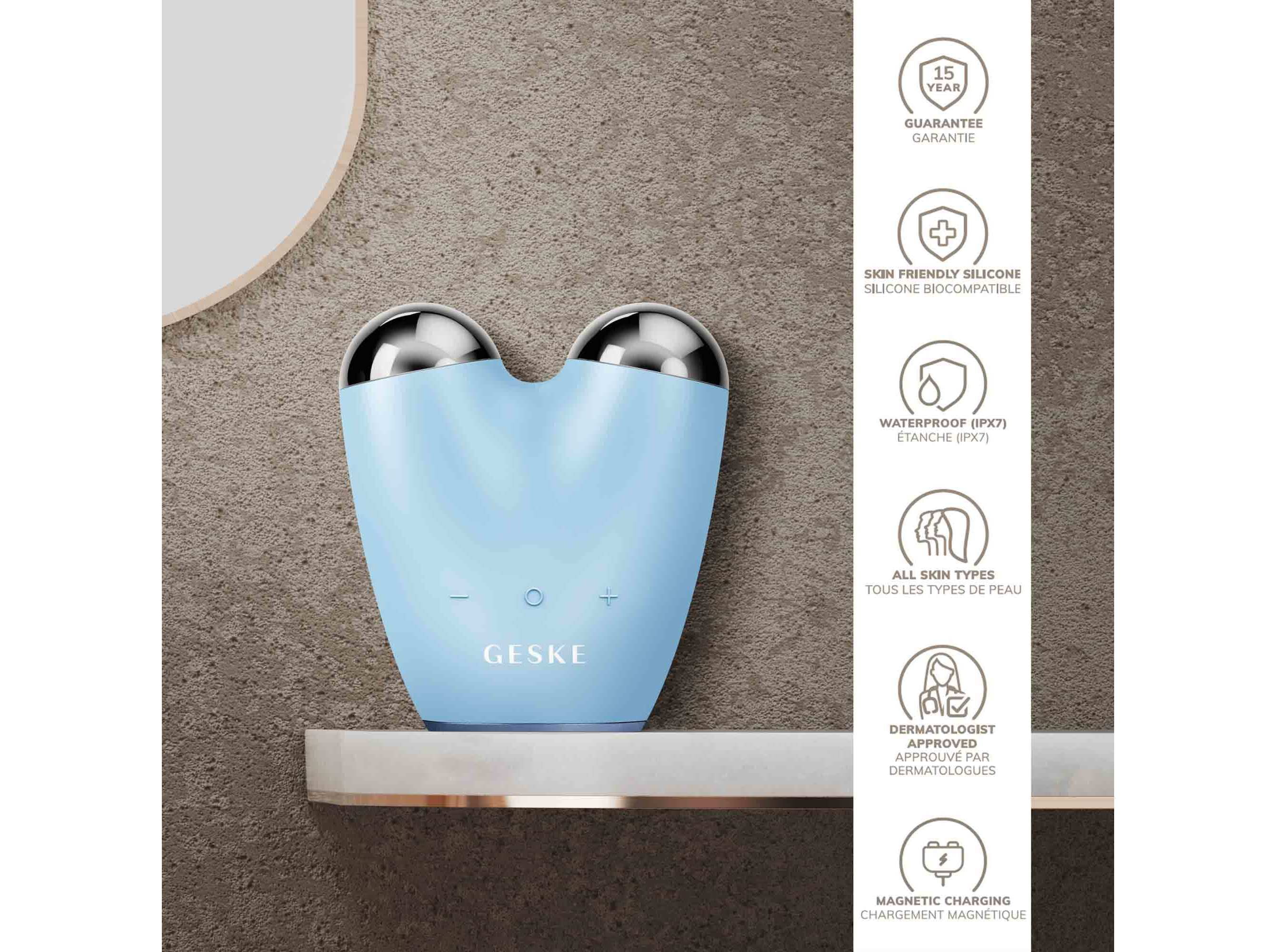 FACE-LIFTER GESKE MICROCORRENTE 6EM1 AQUAMARINE image number 4