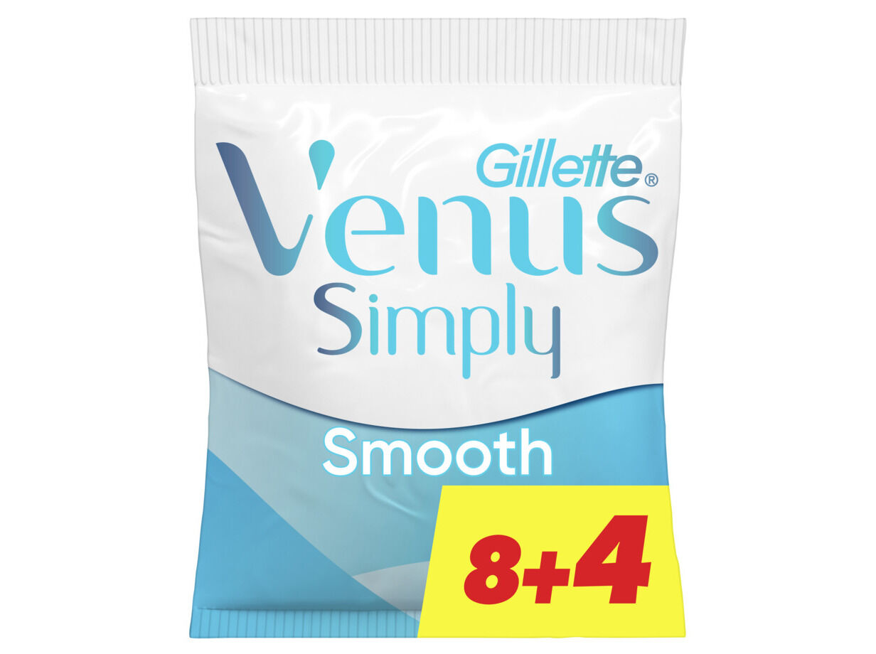 DESCART&Aacute;VEIS GILLETE VENUS SIMPLY SMOOTH 2 8+4UN image number 1
