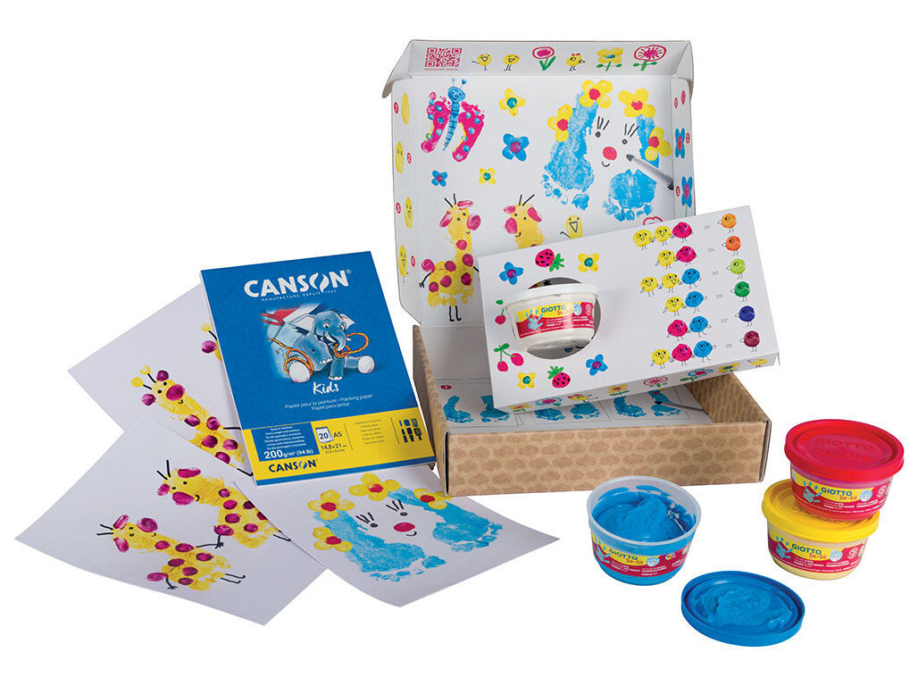 CONJUNTO CRIATIVO GIOTTO BE-B&Eacute; MY LITTLE FEET image number 1