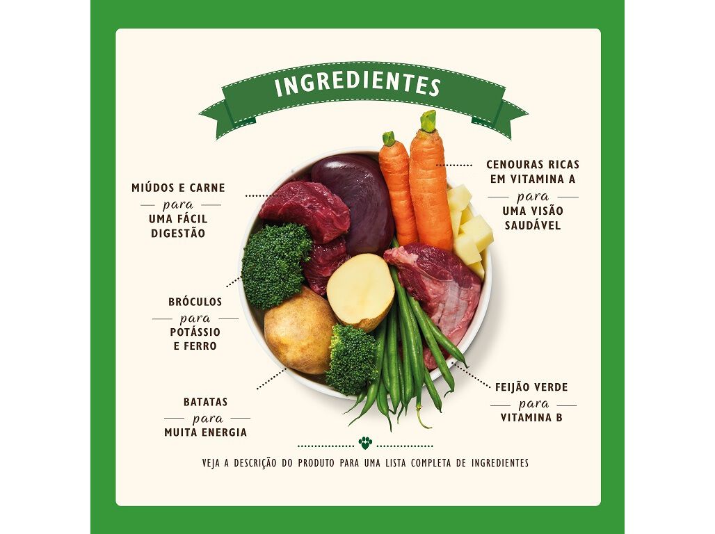 COMIDA H&Uacute;MIDA PARA C&Atilde;O LILY'S KITCHEN VACA 400G image number 1