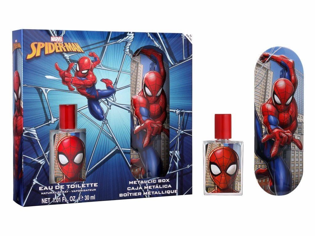 CONJUNTO SPIDERMAN EDT 30ML + ESTOJO METALICO image number 1