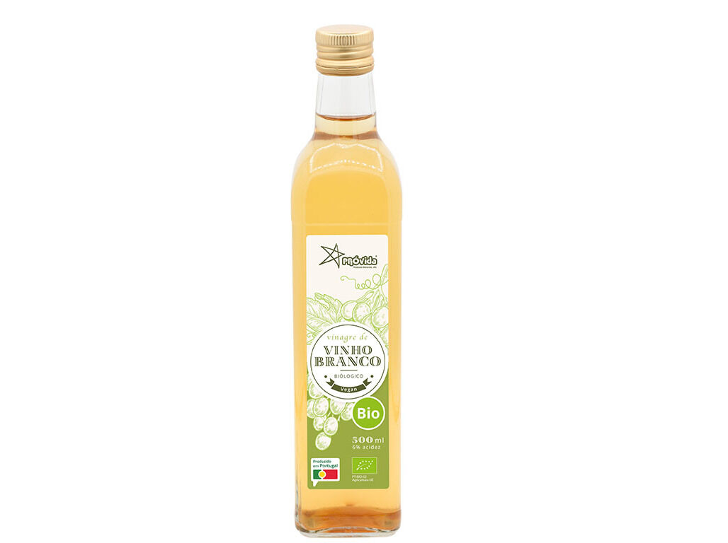 VINAGRE DE VINHO BRANCO PR&Oacute;VIDA BIO 500ML