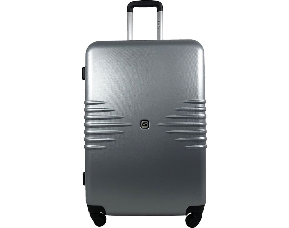 MALA DE VIAGEM GRANDE R&Iacute;GIDA AIRPORT CINZENTO 4 RODAS 70CM