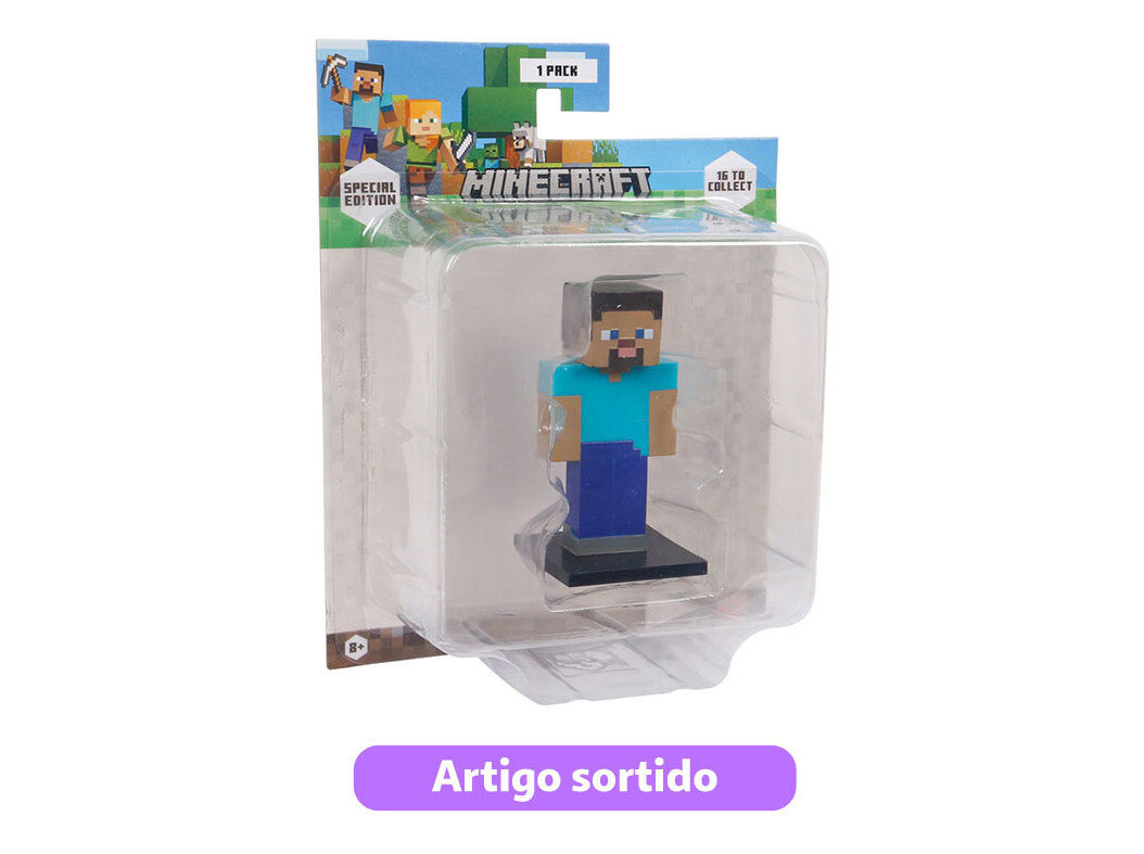 FIGURA MINECRAFT MODELOS SORTIDOS