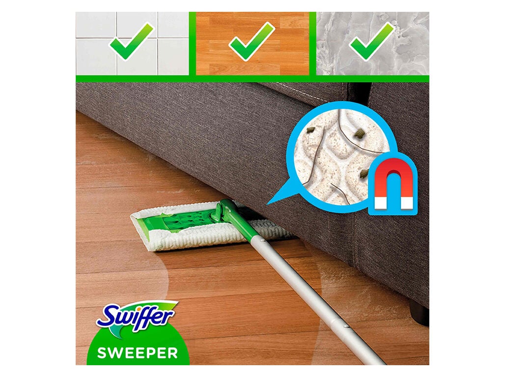 MOPA KIT DUPLO SWIFFER 8 PANOS + 3 HUMIDOS image number 4