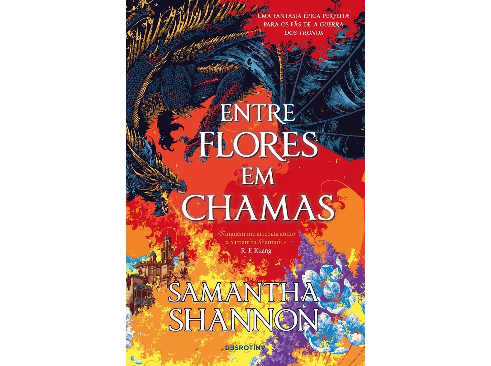 LIVRO ENTRE FLORES EM CHAMAS DE SAMANTHA SHANNON image number 0