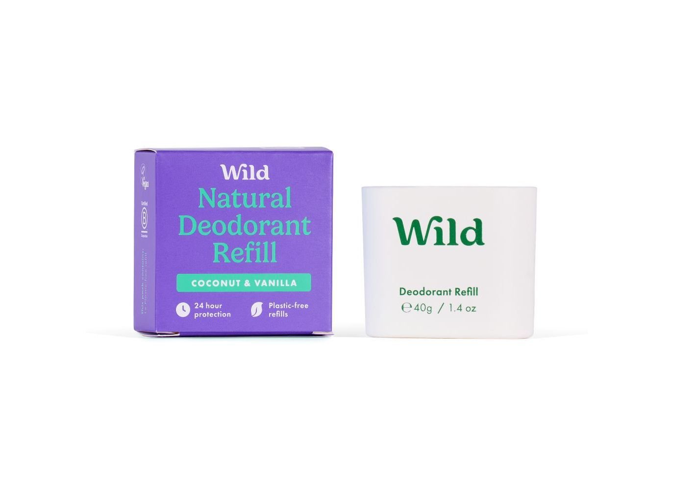 DESODORIZANTE WILD COCO BAUNILHA RECARGA 40G