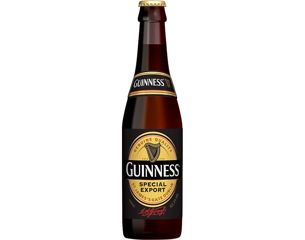 CERVEJA GUINNESS SPECIAL EXPORT IRLANDA 0.33L image number 0