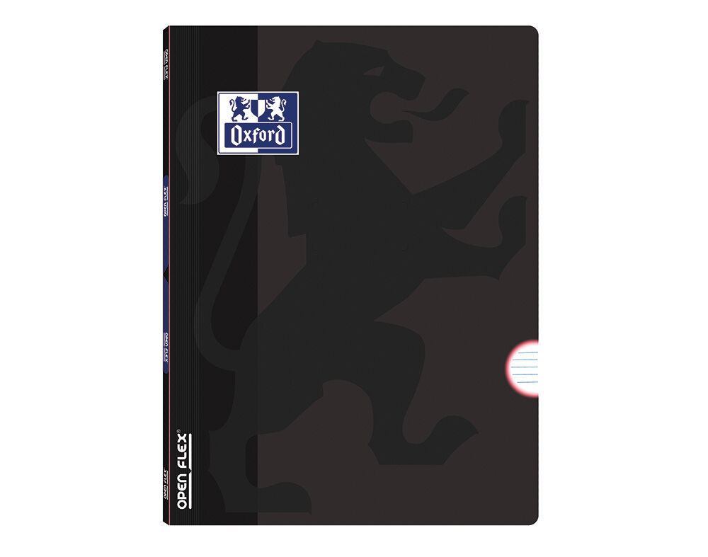 CADERNO AGRAFADO A4 PAUTADO OXFORD PRETO 48 FOLHAS image number 0