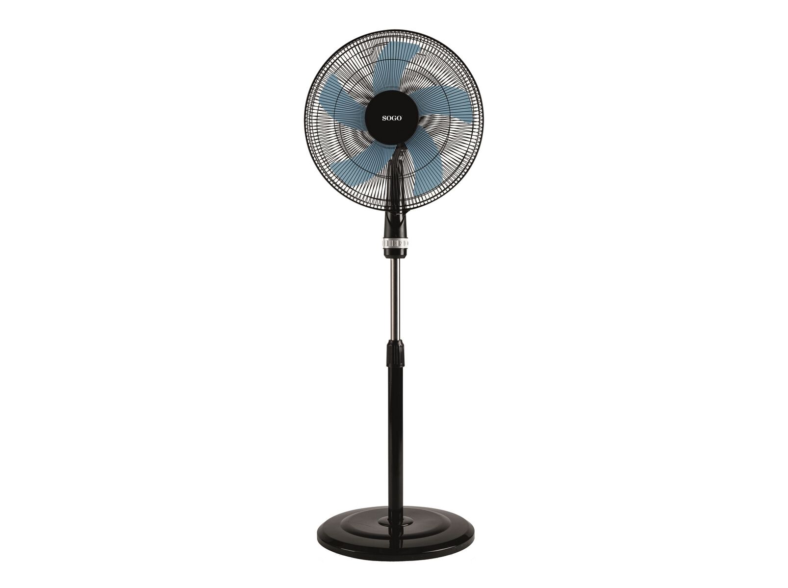 VENTOINHA DE P&Eacute; SOGO VEN-SS-21265 PRETO 3 EM 1 40CM