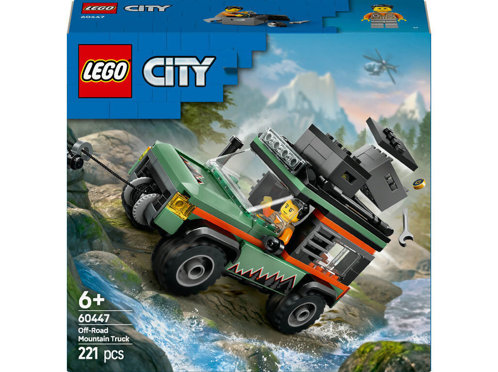 CARRINHA DE MONTANHA 4X4 LEGO CITY GREAT VEHICLES 60447 image number 0