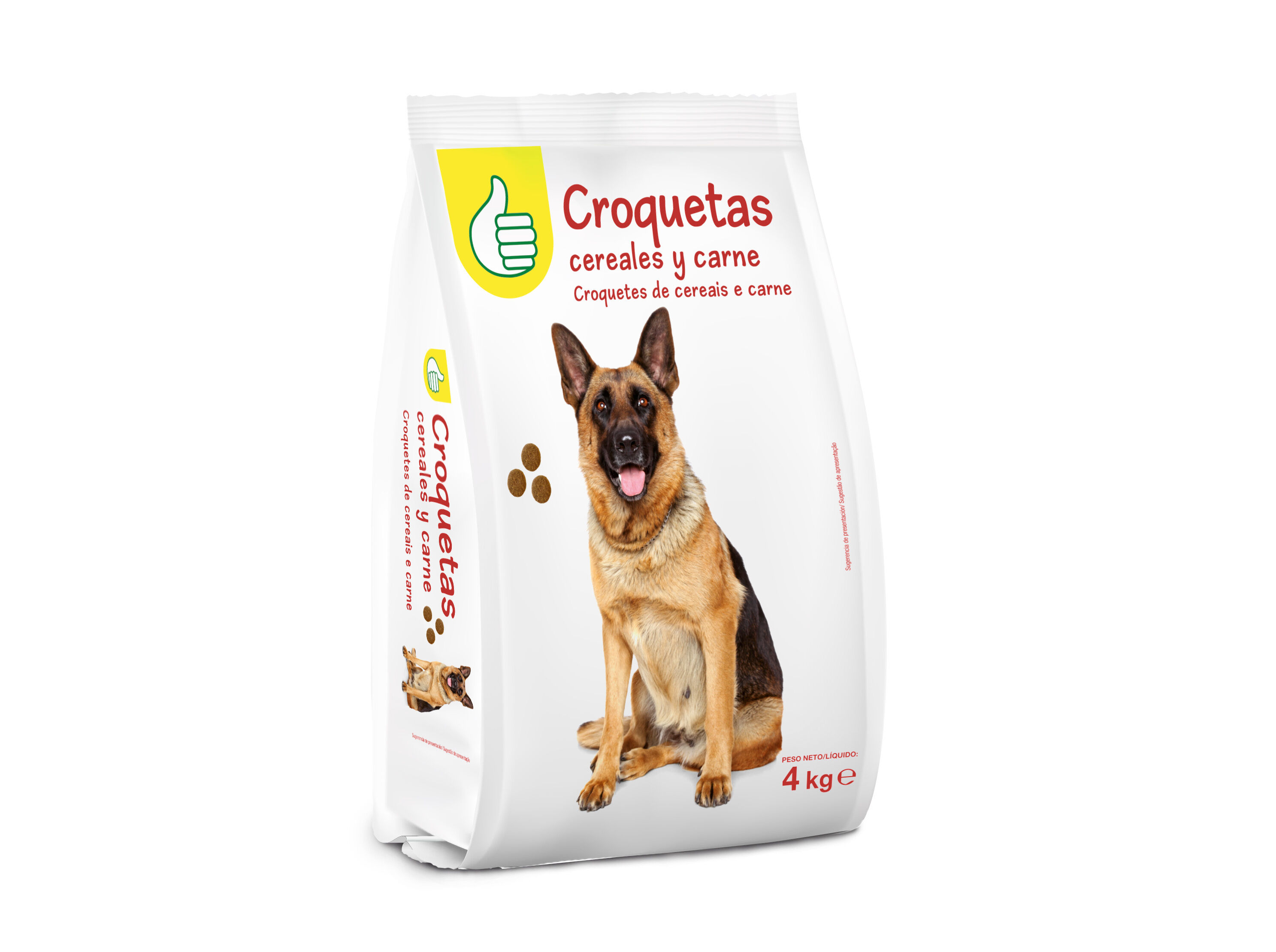 RA&Ccedil;&Atilde;O PARA C&Atilde;O POLEGAR COM CEREAIS E CARNE 4KG image number 0