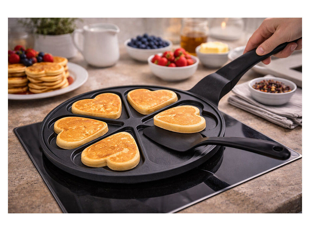 CREPEIRA FERRO FUNDIDO ACTUEL 6 CREPES CORA&Ccedil;&Atilde;O image number 1