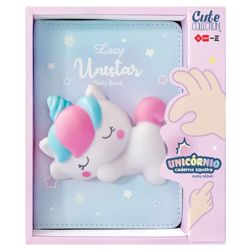 CADERNO UNICÓRNIO SQUISHY CUTE COLLETION image number 1