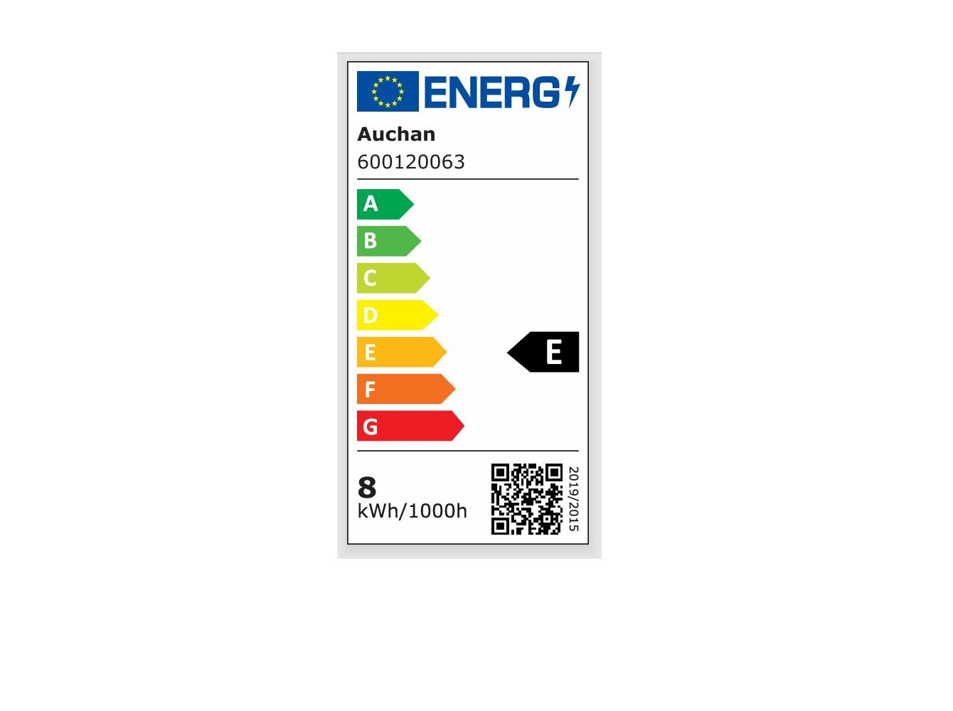 L&Acirc;MPADA LED AUCHAN STANDARD E27 60W LUZ BRANCA 3 UNIDADES image number 1