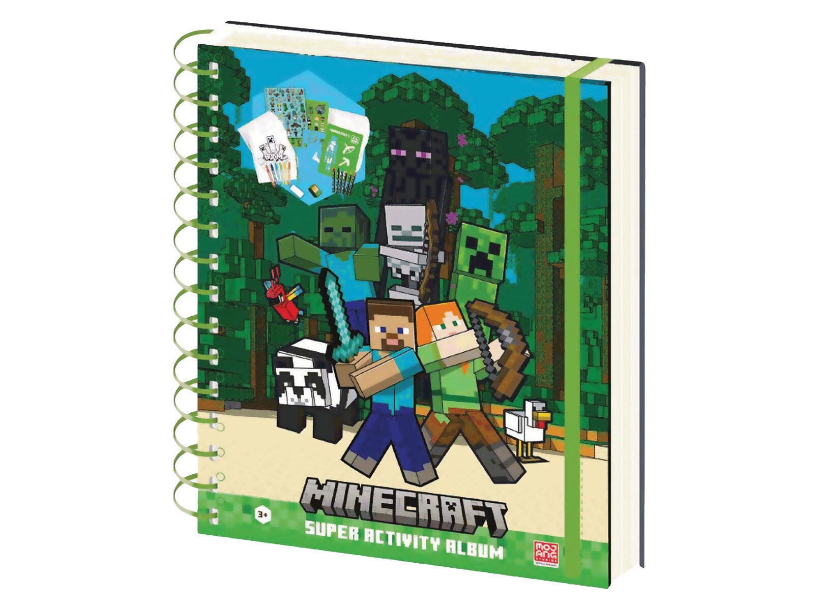SUPER CADERNO ATIVIDADES MINECRAFT image number 0