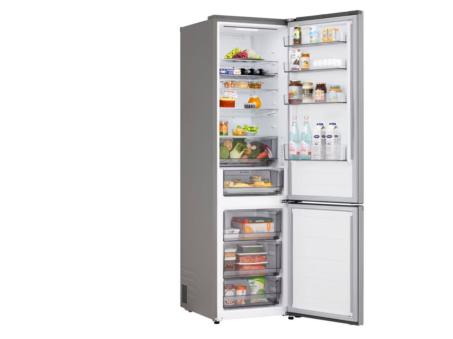 FRIGOR&Iacute;FICO COMBINADO LG GBBS312CPY (NO FROST C 186CM 333L CINZENTO) image number 2