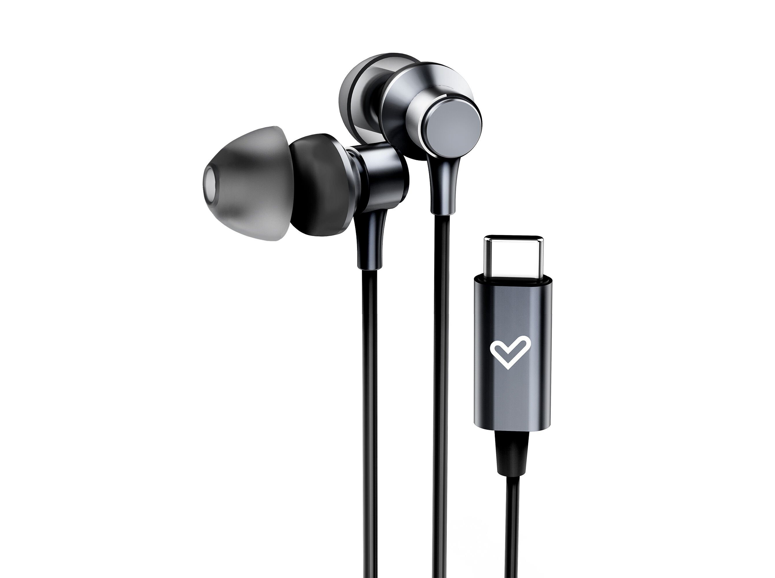 AURICULARES ENERGY SISTEM METALLIZED TYPE C PRETO C/MICRO image number 3