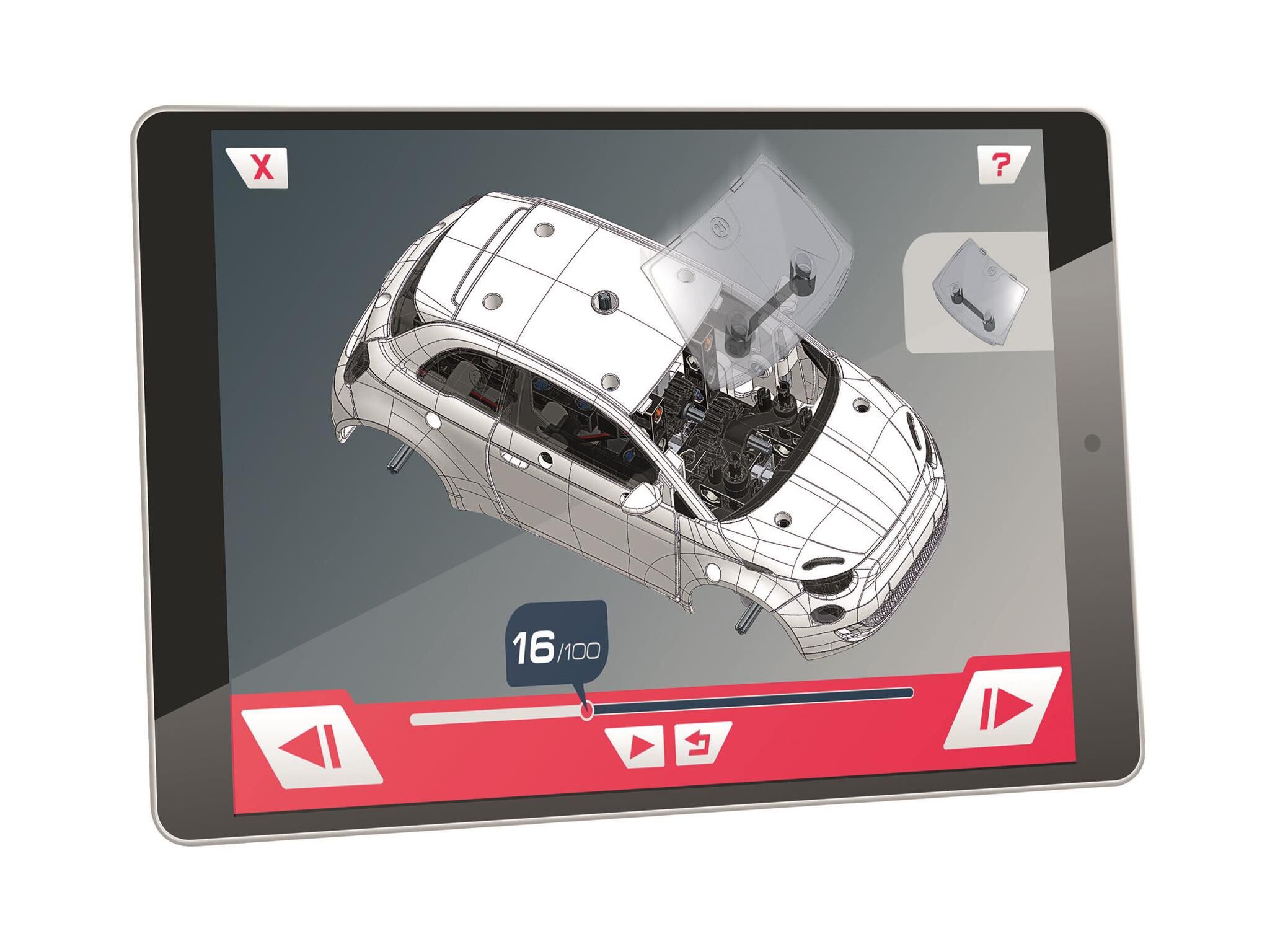 LABORAT&Oacute;RIO MEC&Acirc;NICA CLEMENTONI FIAT 500 EL&Eacute;TRICO image number 4