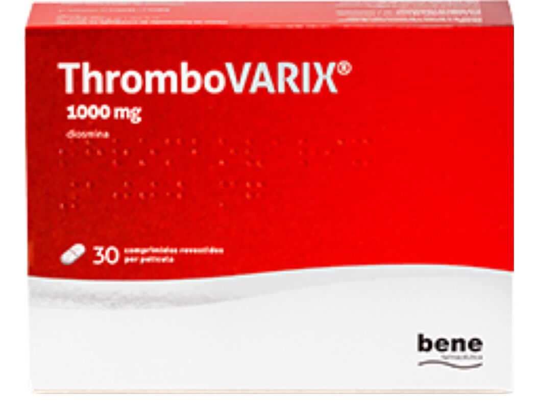 COMPRIMIDOS THROMBOVARIX DIOSMINA 1000MG 30COMP