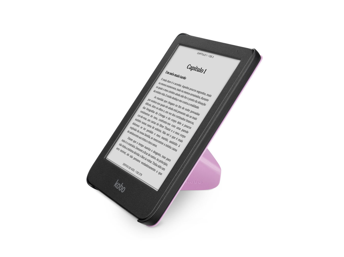 CAPA E-BOOK KOBO CLARA SPCOVER 6" ROSA image number 1