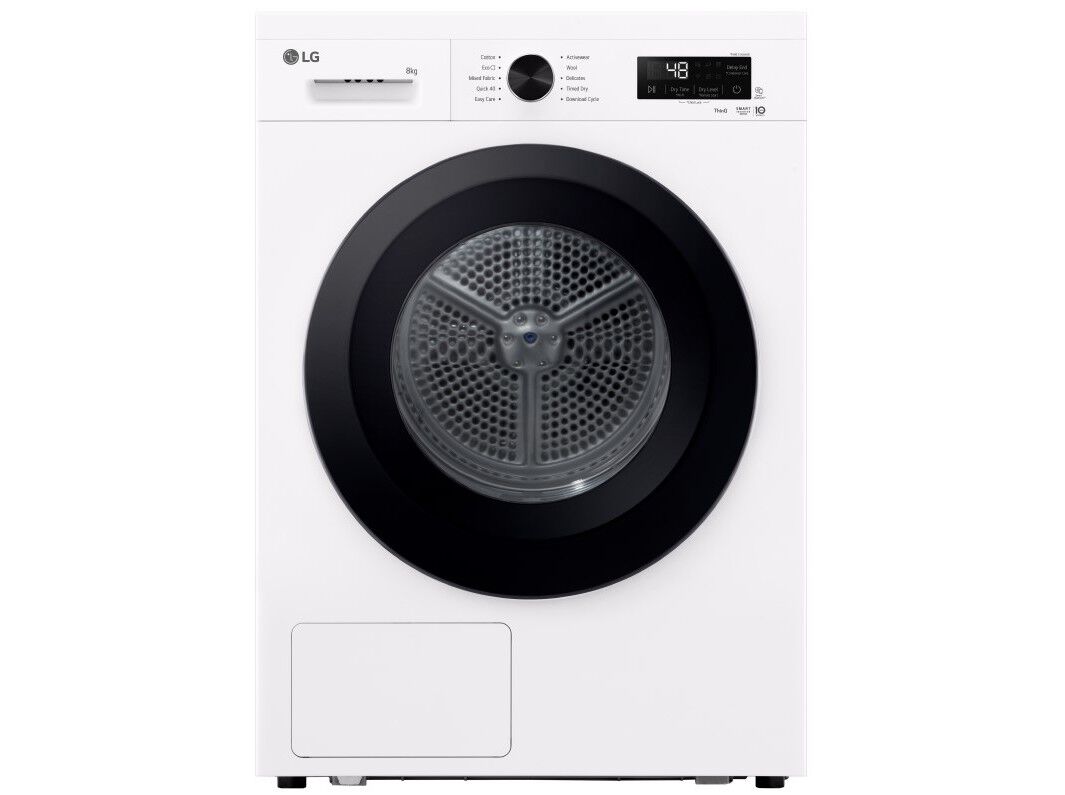 M&Aacute;QUINA SECAR ROUPA LG RHX1008NWK BRANCA 8KG