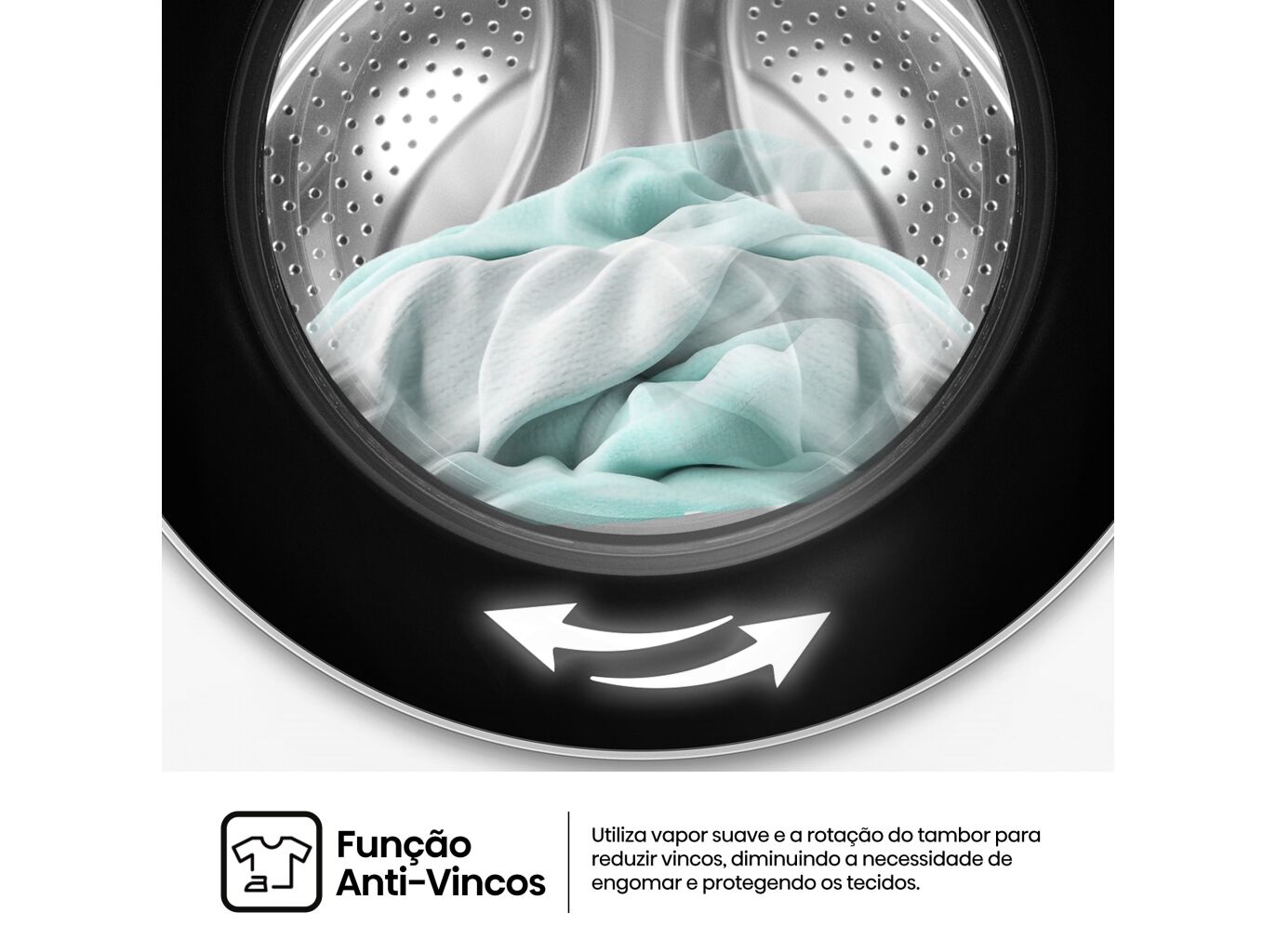 M&Aacute;QUINA DE LAVAR ROUPA HISENSE WF1I9042BWP2 BRANCO A 9KG 1400RPM image number 9