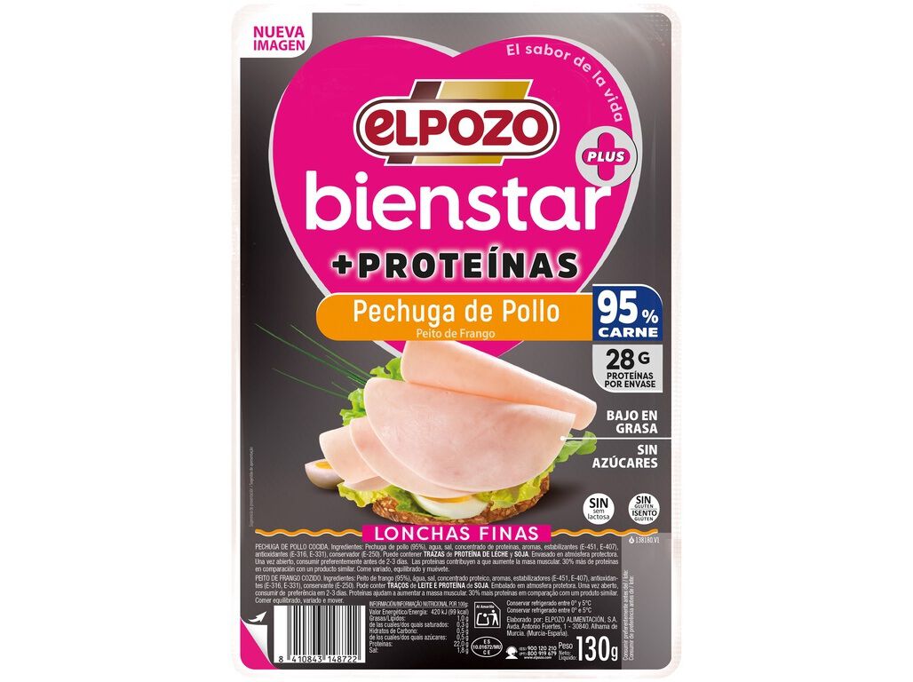 PEITO FRANGO +PROTEINA BIENSTAR 130G image number 1