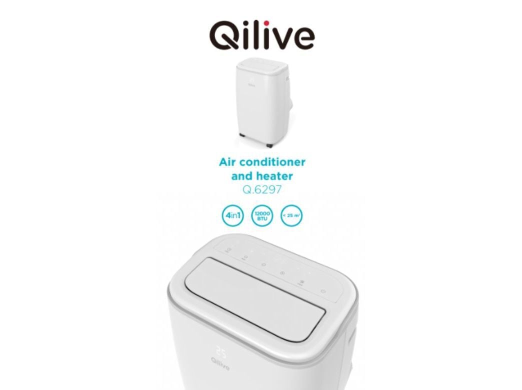 AR CONDICIONADO PORT&Aacute;TIL QILIVE Q.6297 (FRIO E CALOR) 12000BTU image number 1