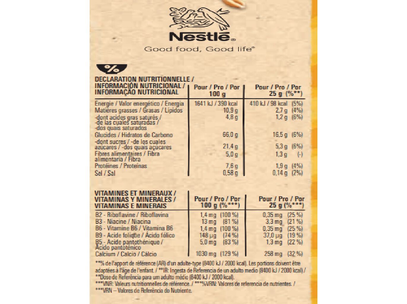 BARRAS DE CEREAIS NESTL&Eacute; GOLDEN GRAHAMS 6X25G image number 1