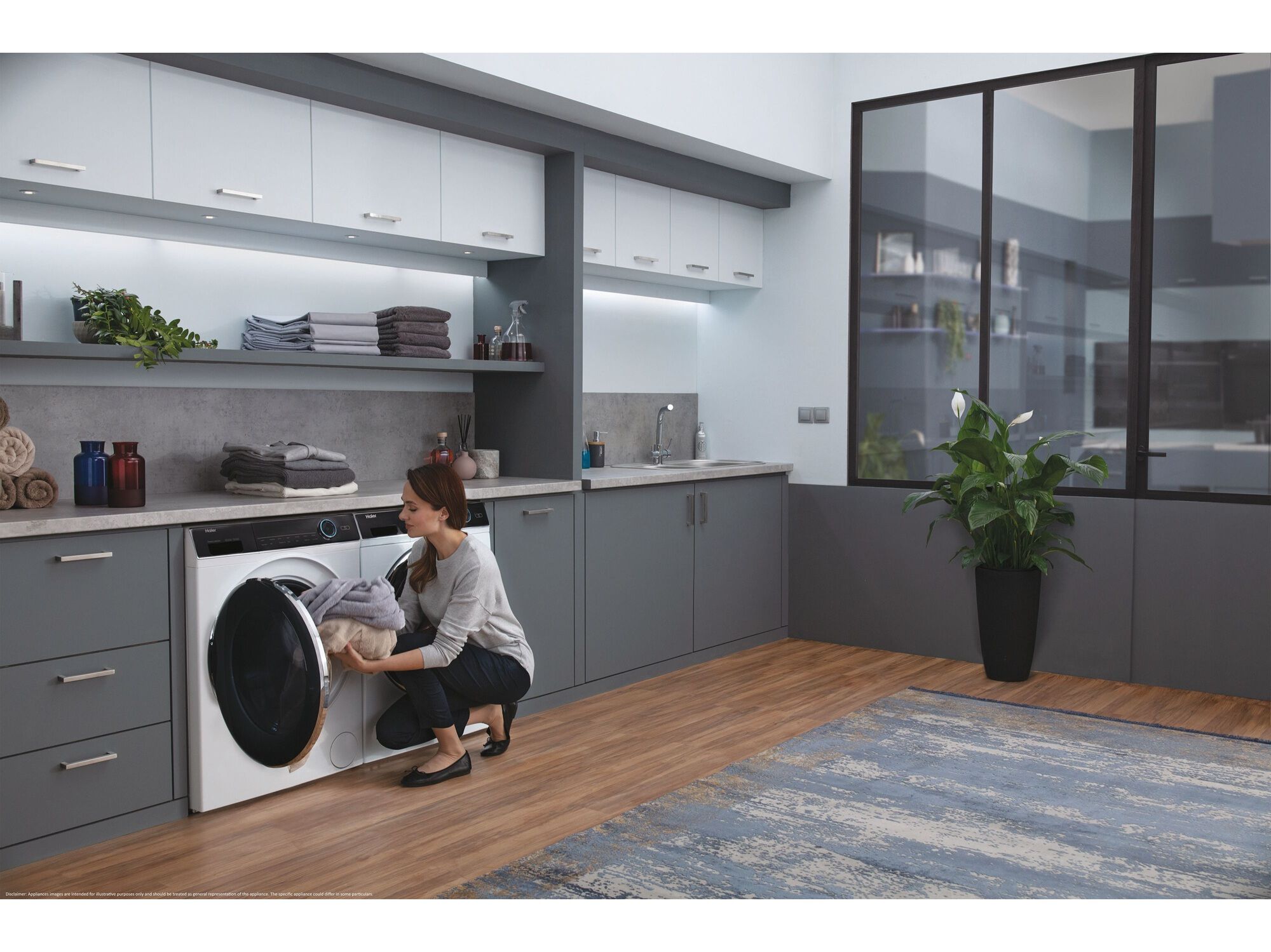 M&Aacute;QUINA SECAR ROUPA HAIER HD90-A2979N-S BOMBA DE CALOR 9KG image number 10