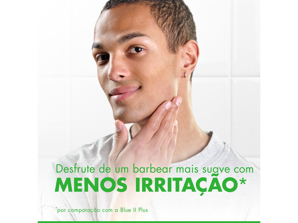 L&Acirc;MINAS DESCART&Aacute;VEIS GILLETTE SENSOR3 SENSITIVE 4+1UN image number 2