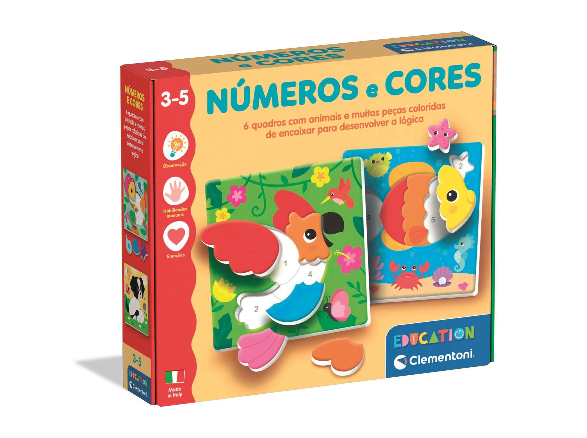 N&Uacute;MEROS E CORES CLEMENTONI