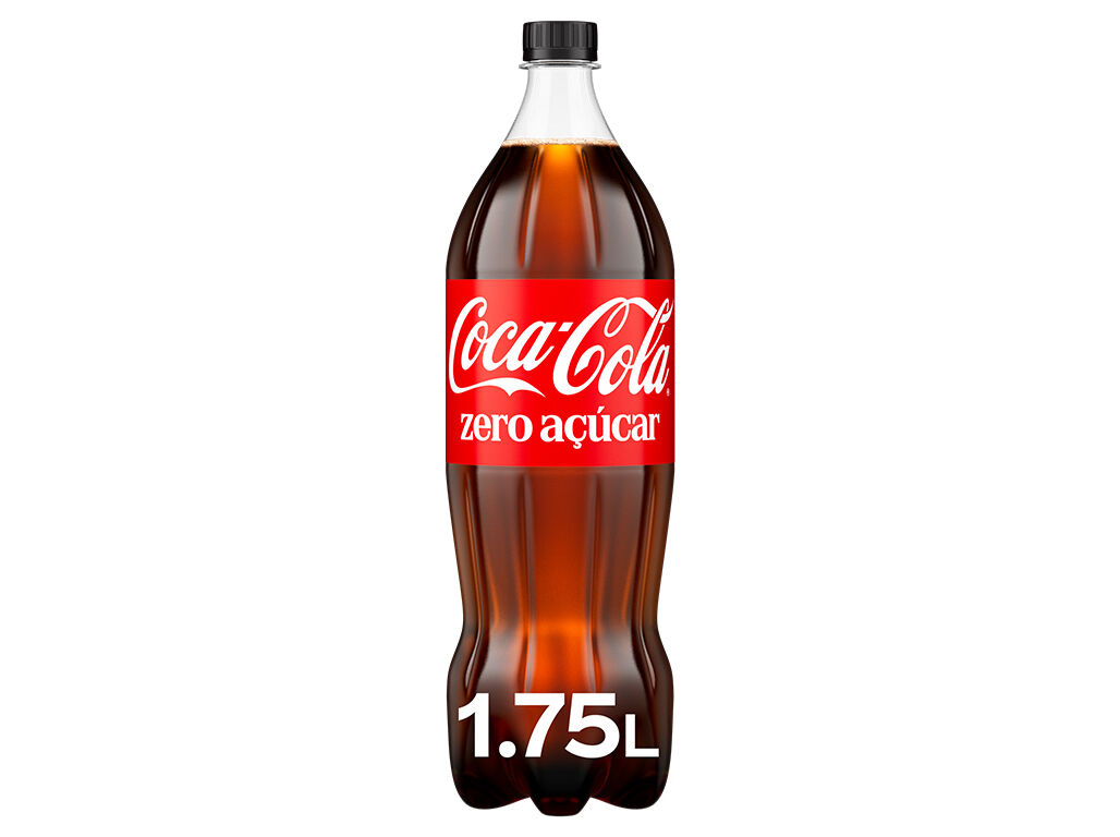 REFRIGERANTE COM G&Aacute;S COCA-COLA ZERO A&Ccedil;&Uacute;CAR 1.75L (SDR) image number 0