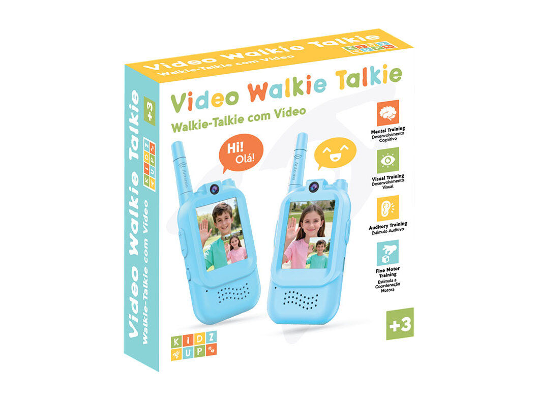 VIDEO WALKIE TALKIE KIDZUP CORES SORTIDAS image number 1
