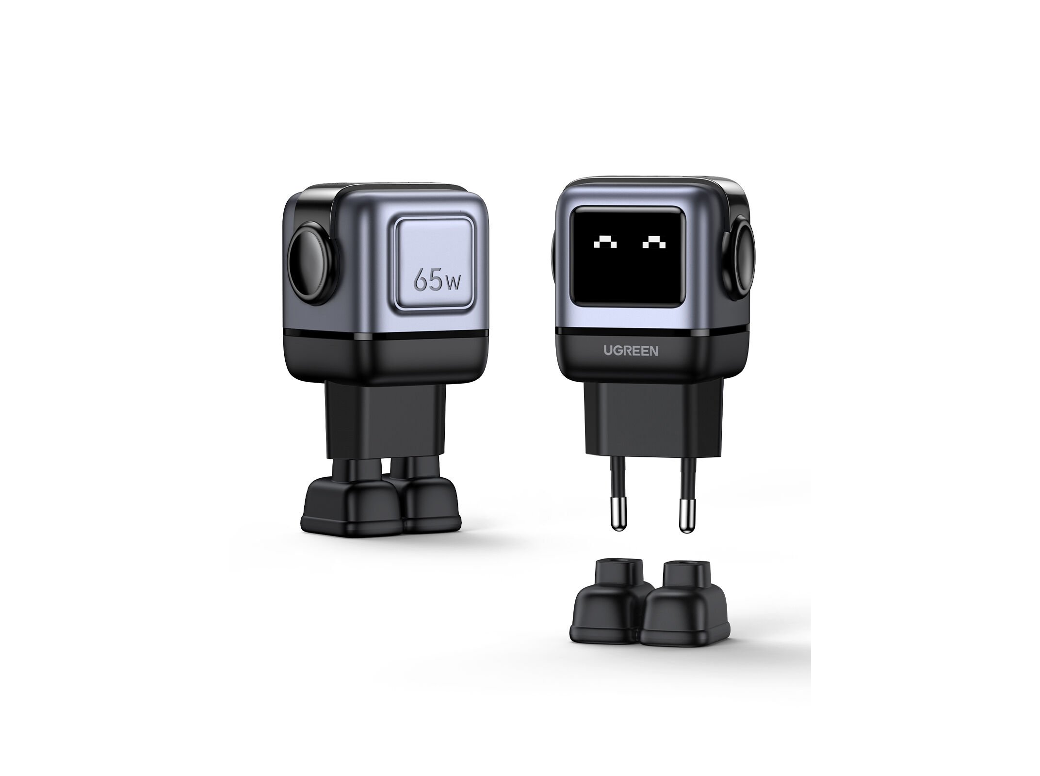 CARREGADOR UGREEN UGR25685B PRETO 65W image number 1