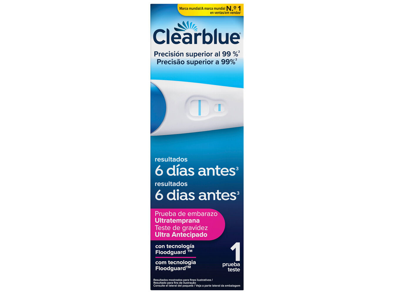 TESTE CLEARBLUE GRAVIDEZ 6 DIAS image number 1