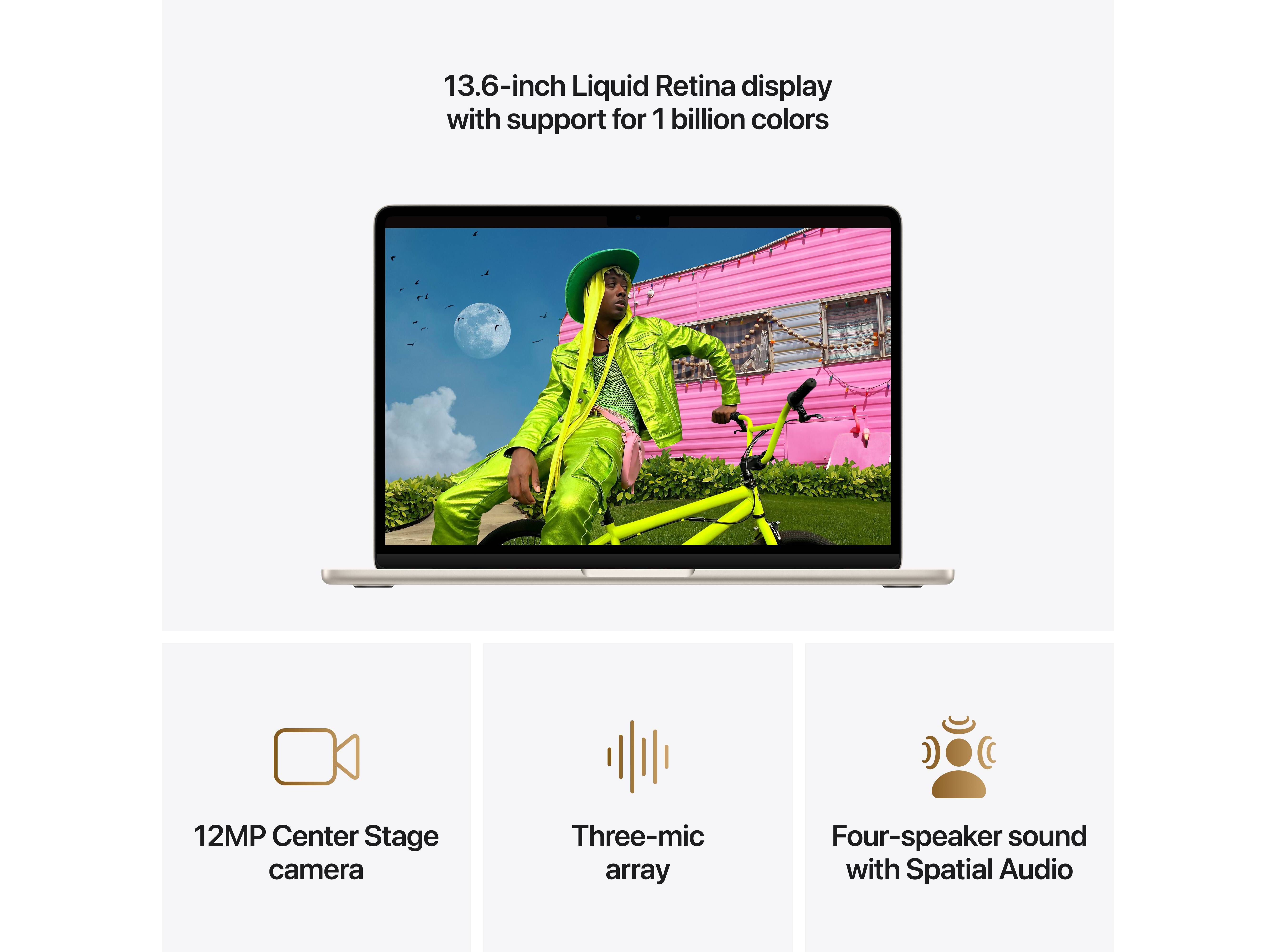 MACBOOK AIR 13" APPLE M5/24GB/512GB STARLIGHT image number 4