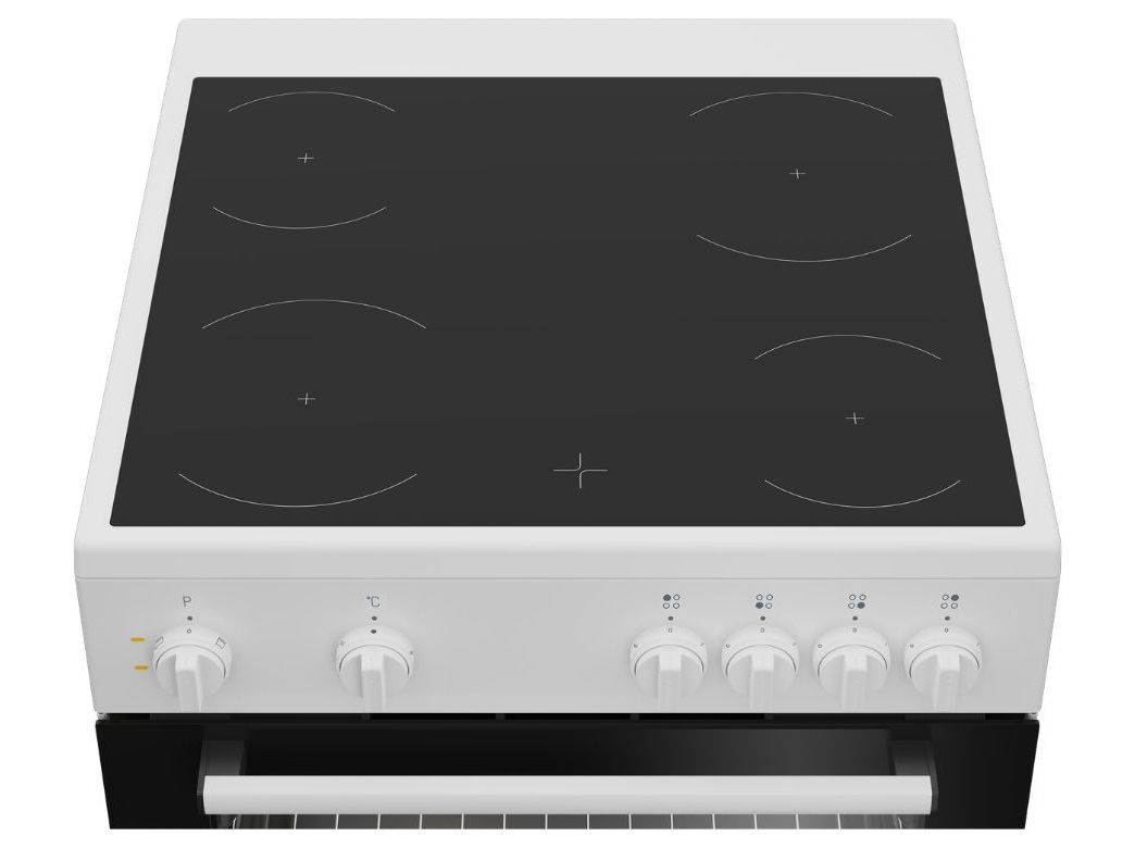 FOG&Atilde;O VITROCER&Acirc;MICO BEKO FBS67000WD 60CM 73L BRANCO image number 3