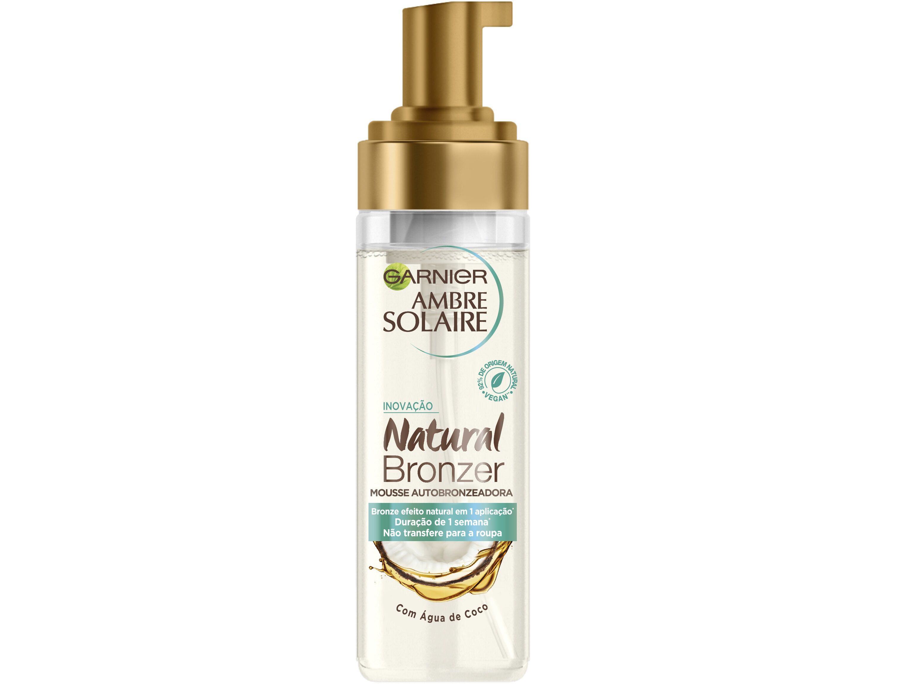 AUTO BRONZEADOR AMBRE SOLAIRE MOUSSE 200ML