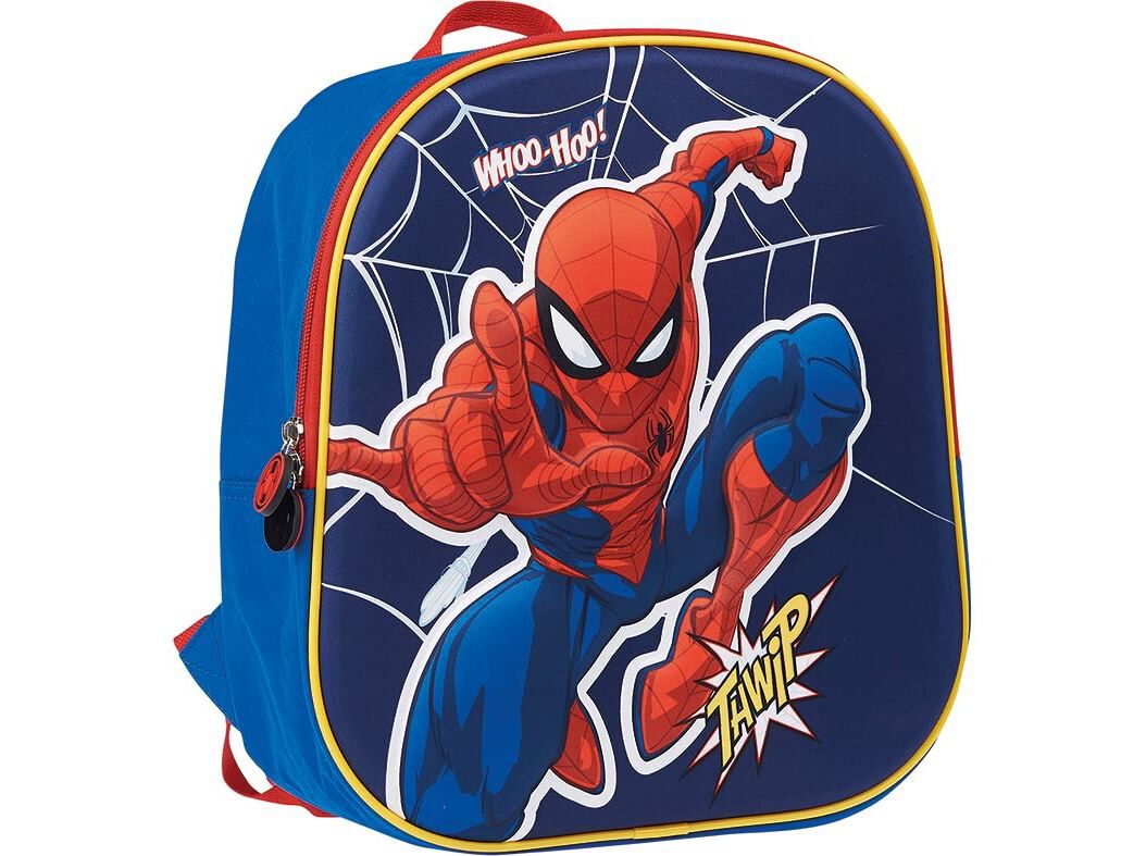 MOCHILA 3D SPIDERMAN 33X29X12.75 CM